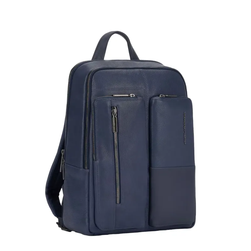 Piquadro Ronnie Computer backpack blue 2