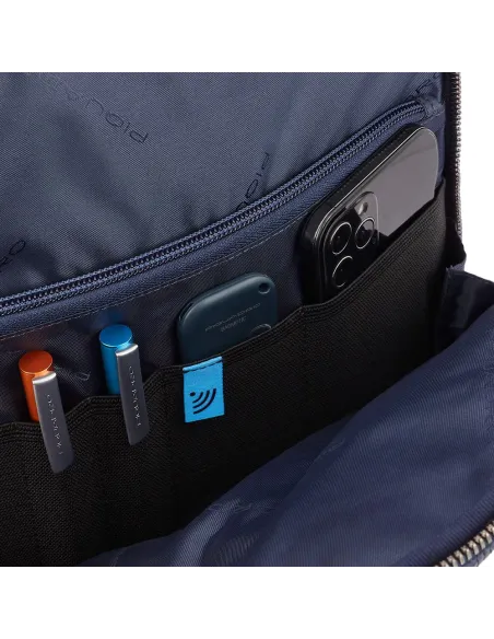 Piquadro Ronnie Computer- und Pad®Pro 11-Rucksack blau