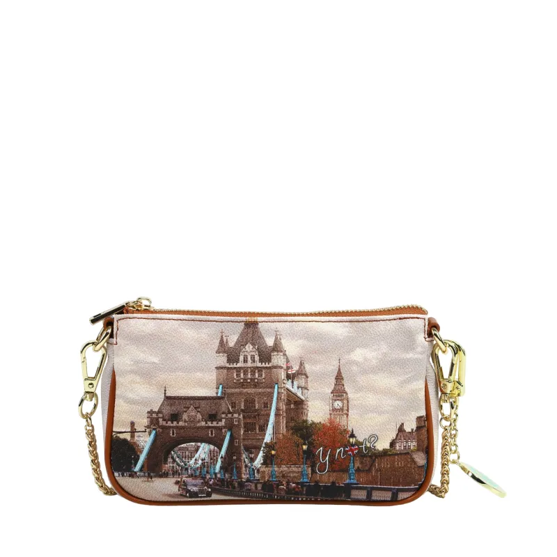 Pochette con manico in catena Ynot London Taxi