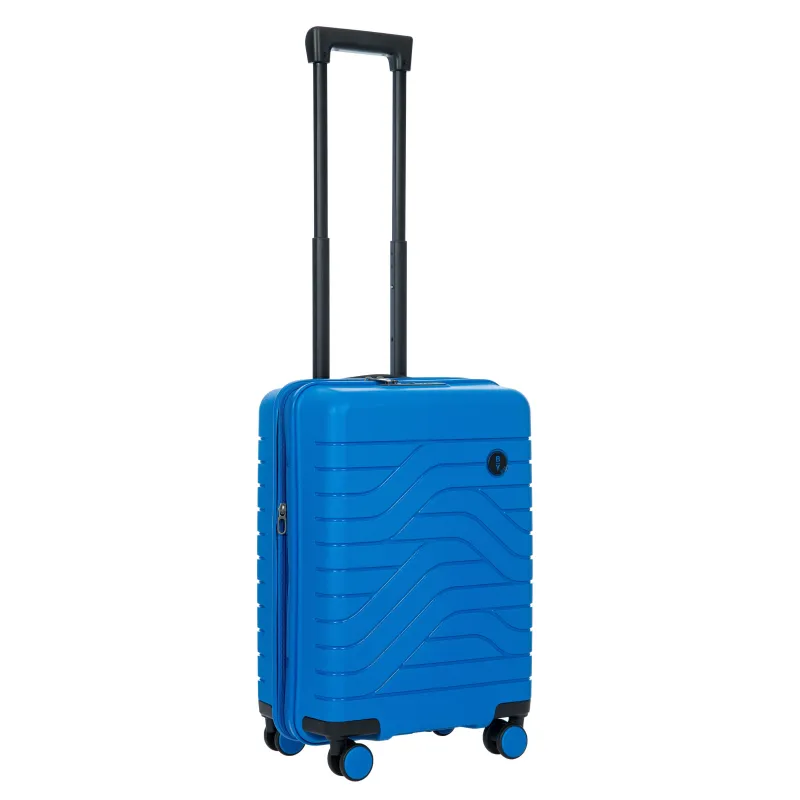 Brics Ulisse 55 cm erweiterbarer Trolley elektrisches Blau 2