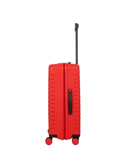 Trolley medio a 4 ruote espandibile Brics Ulisse rosso
