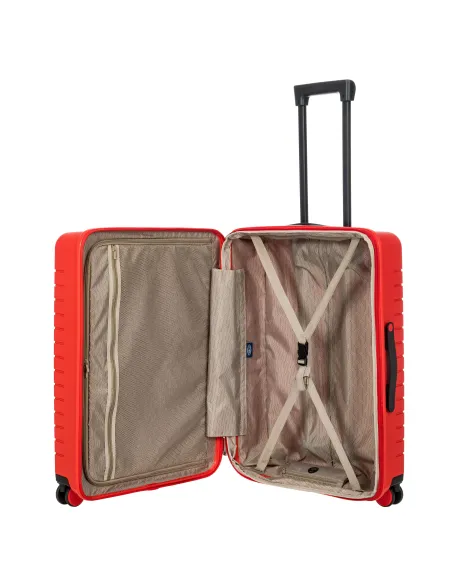 Trolley medio a 4 ruote espandibile Brics Ulisse rosso