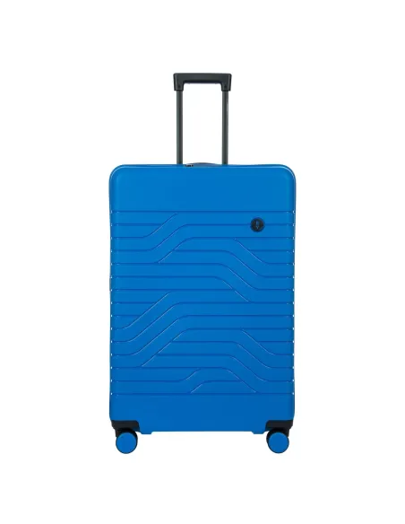 Trolley 79 cm rigido espandibile Ulisse blu elettrico