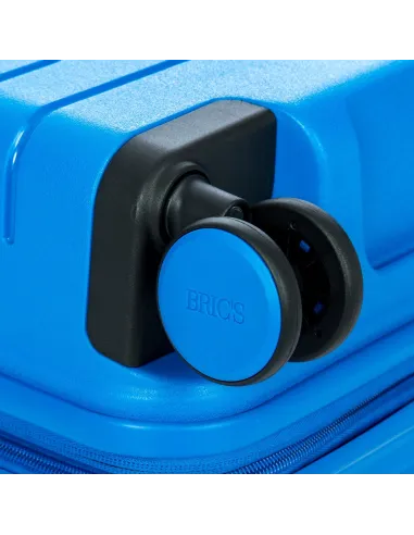 Valigia espandibile Brics 65 cm blu...