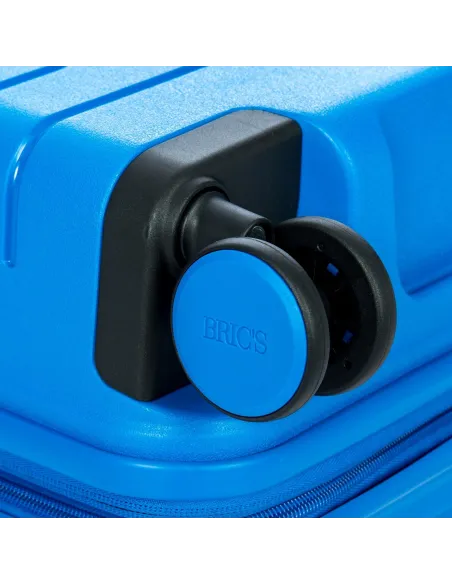 Brics Ulisse Expandable Trolley 65 cm electric blue