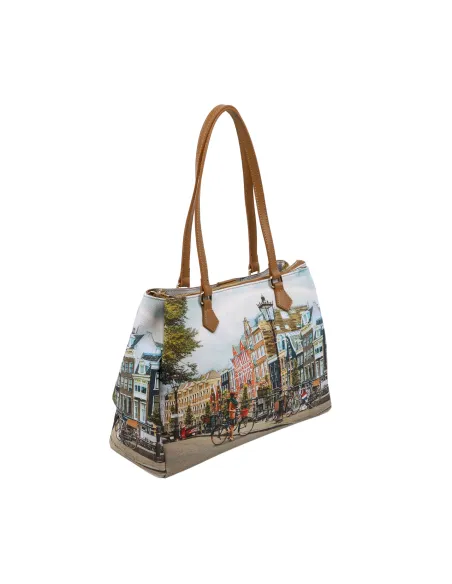 Shopping 3 zip Ynot Amsterdam Rainbow