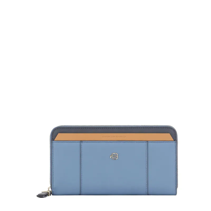 Piquadro Circle Women's wallet with zip closure  light...