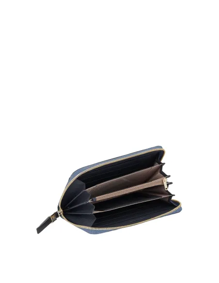 Piquadro Circle Damenbrieftasche hellblau-beige