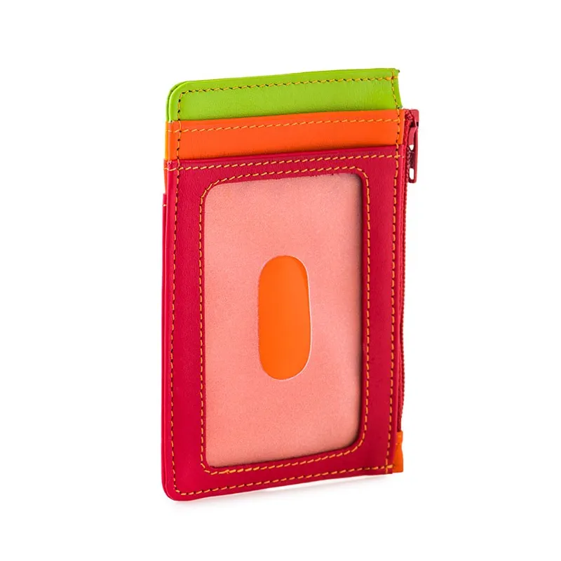 Mywalit Credit card case with zipped coin pocket Jamaica 2