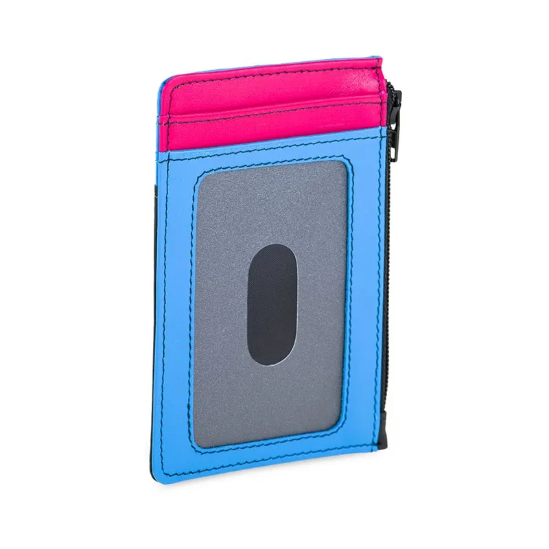 Bustina porta carte di credito con tasca porta monete... 2