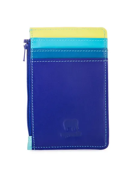 Mywalit Credit with card case with zipped coin pocket Seascape