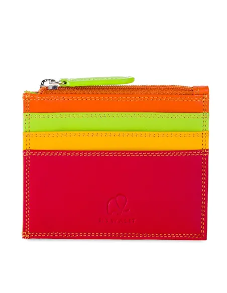 Porta carte sottile con tasca con zip Mywalit Jamaica