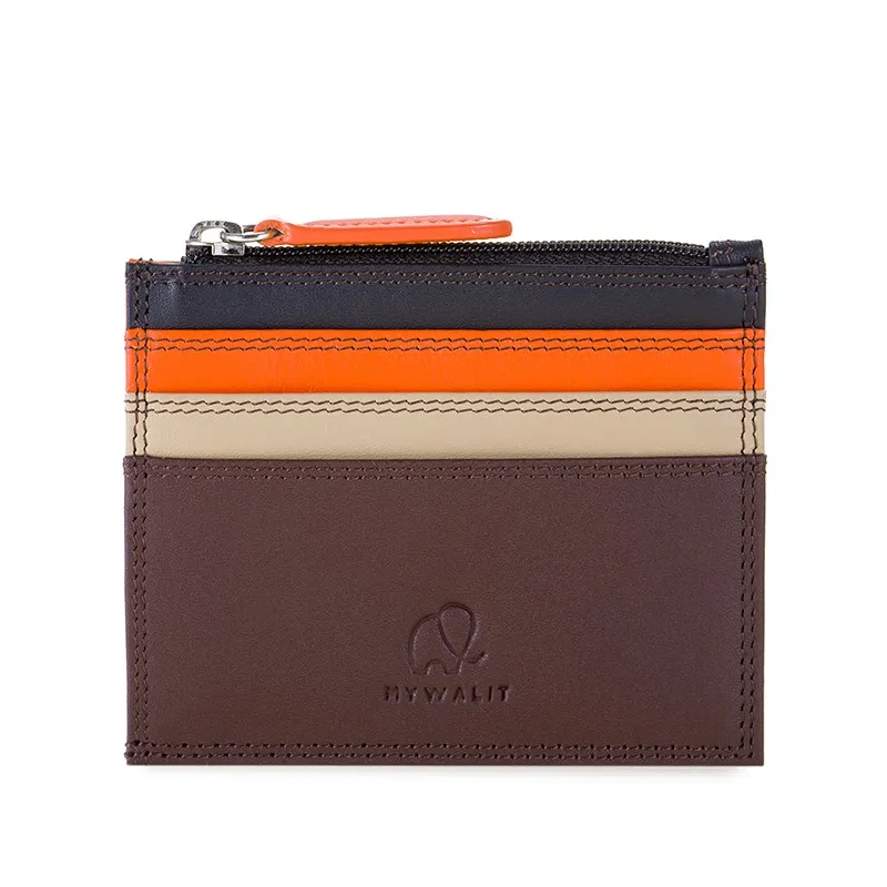 Mywalit Slim credit card pouch with zipped pocket for...