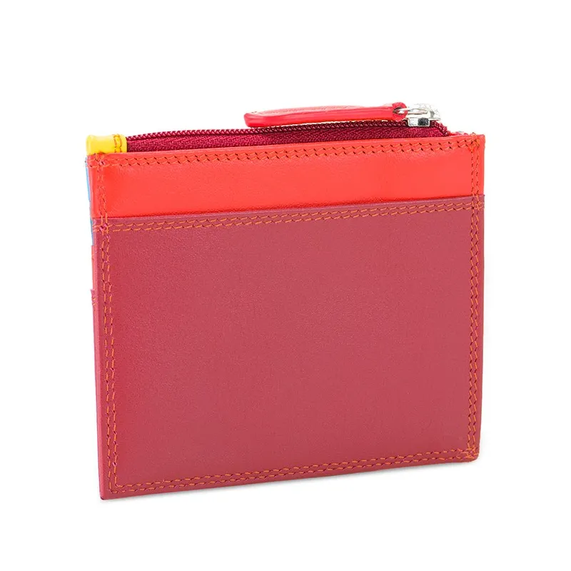 Porta carte sottile con tasca con zip Mywalit Vesuvio 2