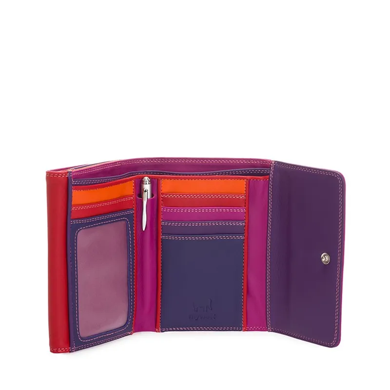 My Walit Leder-Damenbrieftasche Sangria Multi 2