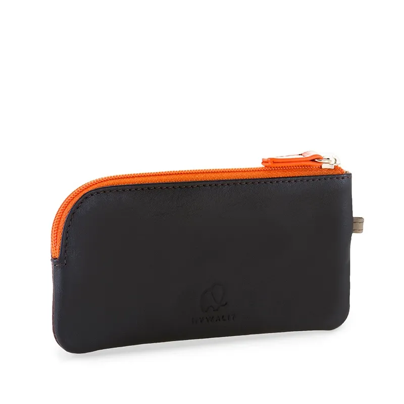 Bustina in pelle Porta chiavi Mywalit Cacao 2