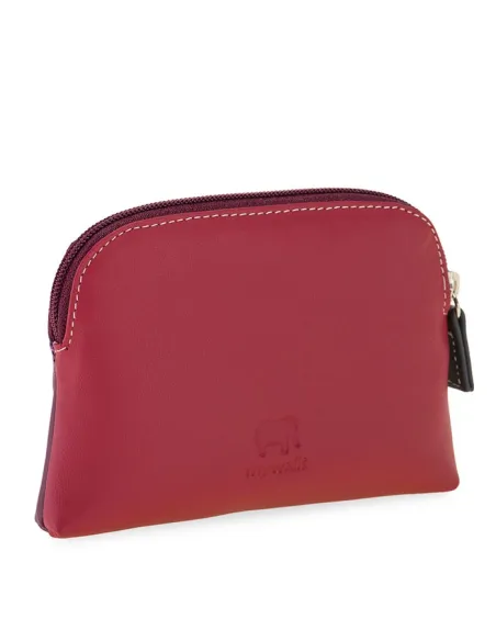 Porta monete in pelle con zip Mywalit Chianti