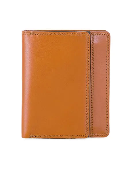 Mywalit Men's wallet with expandable coin pocket Tan-Olive