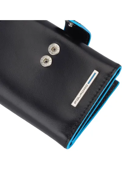 Portafogli piccolo Piquadro Blue Square nero