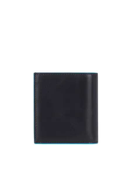 Portafogli piccolo verticale con porta monete Piquadro nero