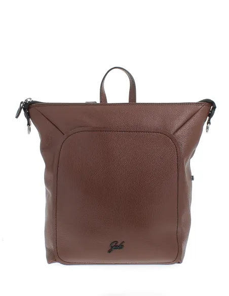 Gabs Lola Box wandelbarer Lederrucksack braun