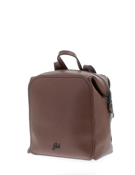 Gabs Lola Box wandelbarer Lederrucksack braun