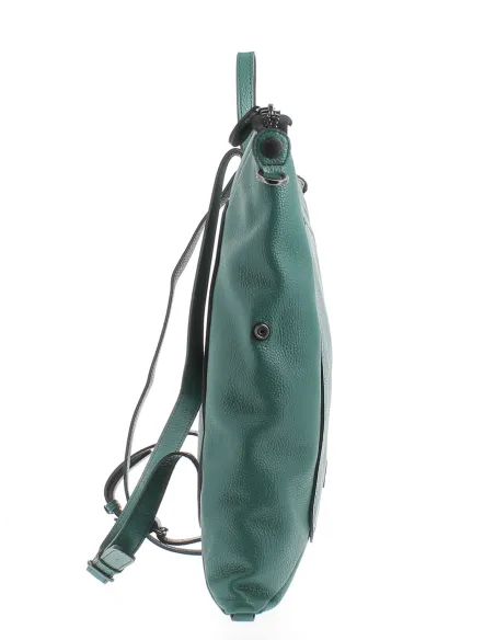 Gabs Lola Box transformable leather backpack green