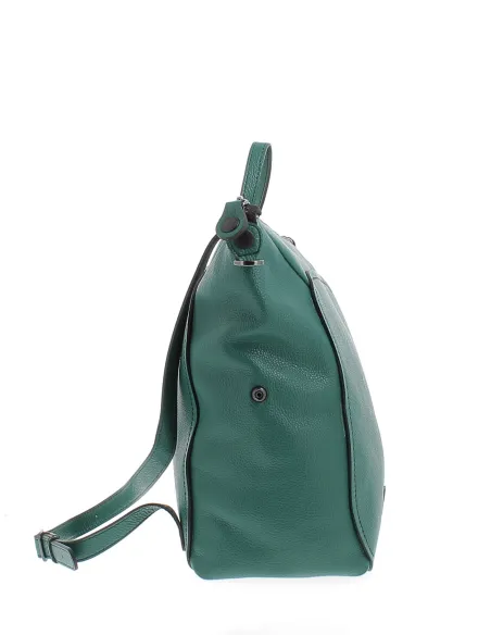 Gabs Lola Box wandelbarer Lederrucksack grün