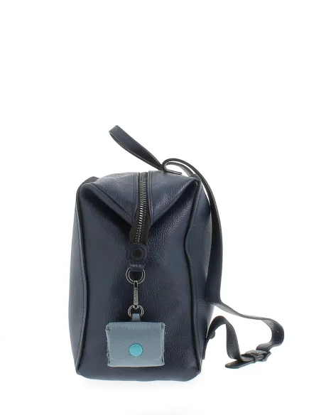 Gabs Lola Box transformable leather backpack blue