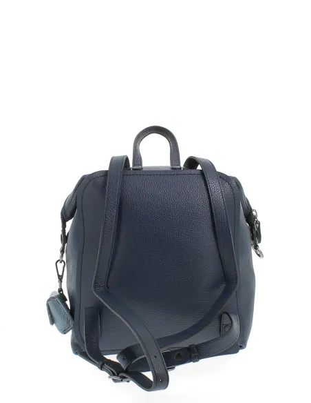 Gabs Lola Box wandelbarer Lederrucksack blau