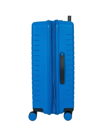 Trolley medio a 4 ruote espandibile Brics Ulisse blu elettrico