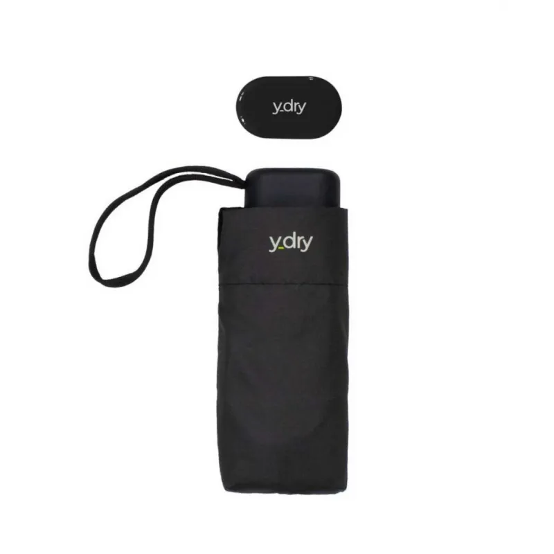 Y-Dry Gea Mini windproof umbrella black