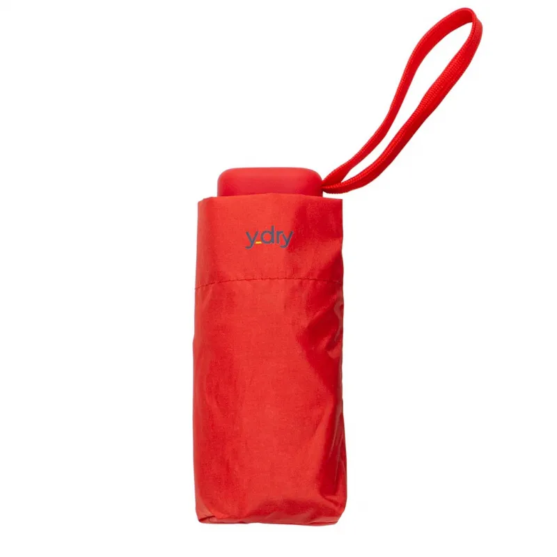 Y-Dry Gea Winddichter Mini-Regenschirm rot