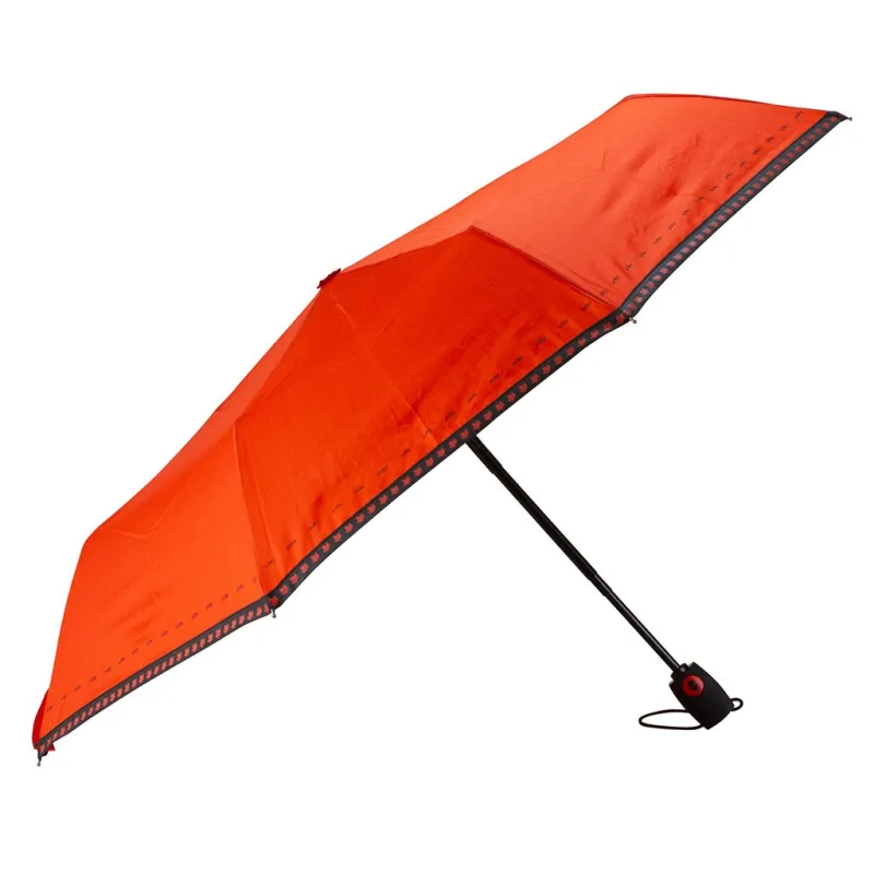 Y_Dry Automatic open and close umbrella red