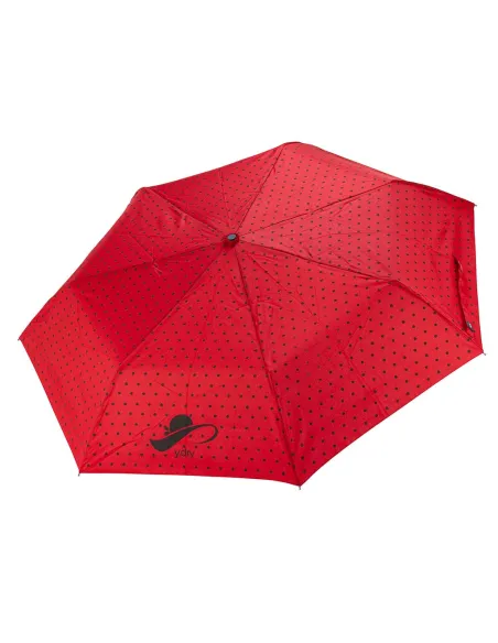 Y-Dry Pin Up Windproof automatic open close short umbrella red