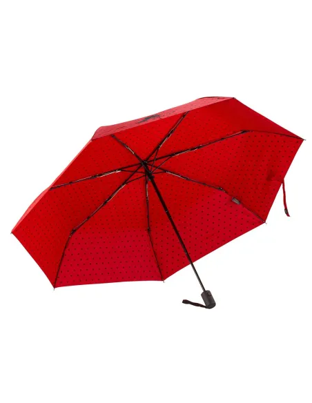 Ombrello Corto  Apri e Chiudi Antivento Y_Dry rosso