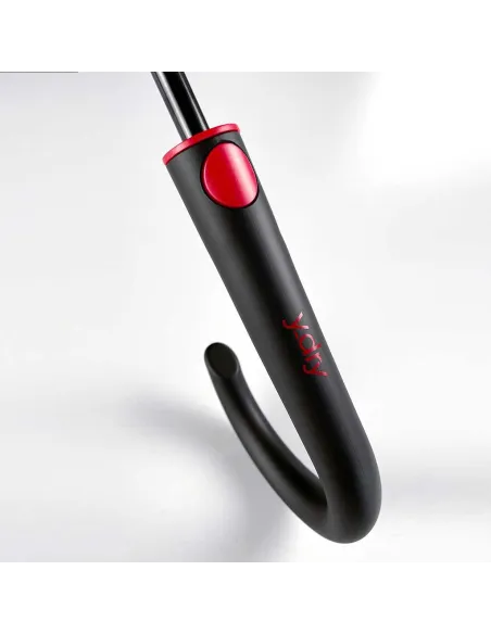 Y_Dry Sunflowers automatic long umbrella red