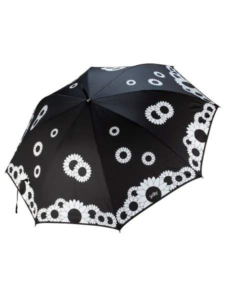 Ombrello lungo automatico Y_Dry Sunflowers bianco