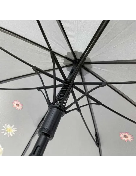Y-Dry Bouquet automatic long umbrella grey