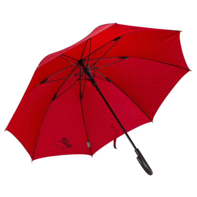 Ombrello Lungo Automatico Y_Dry Pin Up rosso 2