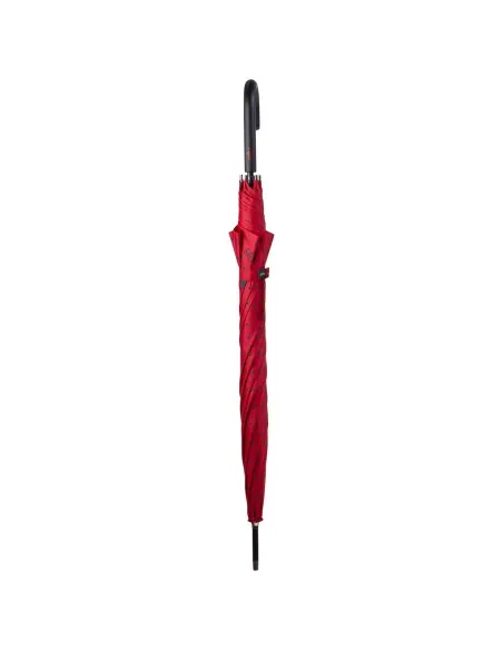 Y_Dry Pin Up Automatic Long Umbrella red