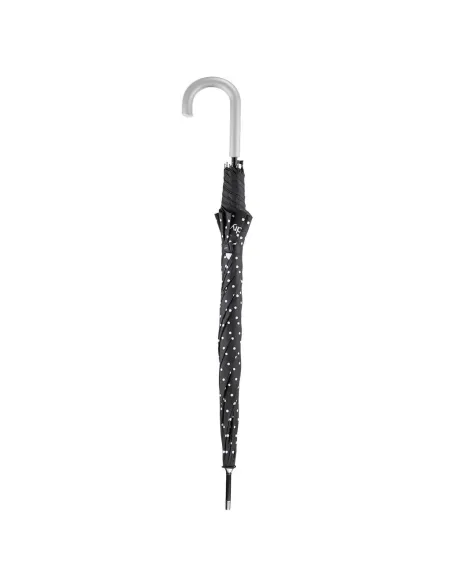 Y_Dry Pin Up Automatic Long Umbrella black