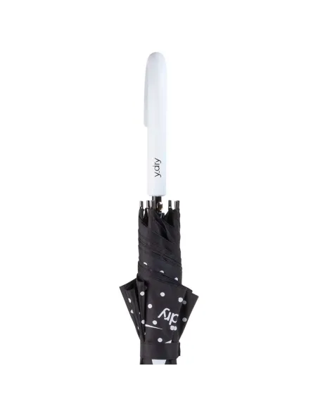 Y_Dry Pin Up Automatic Long Umbrella black