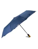 Klassischer kurzer Automatik-Regenschirm für Männer blau