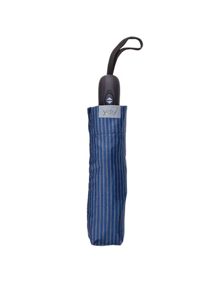 Y-Dry Business Short umbrella open and close blue