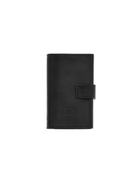 The Bridge small wallet with easy credit card pull-out black
