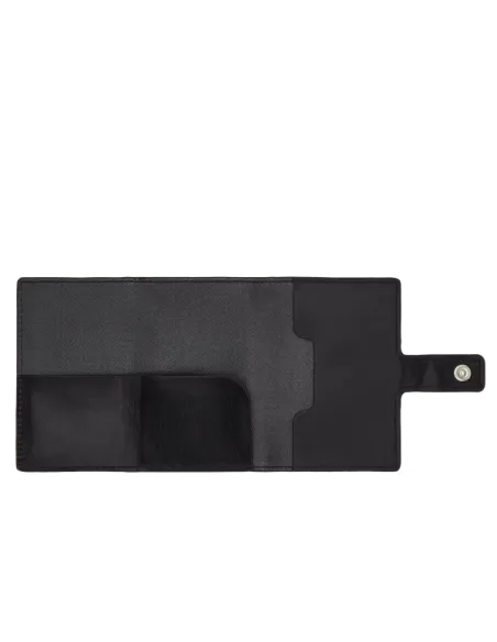 Porta banconote e carte di credito con estrazione facilitata The Bridge nero