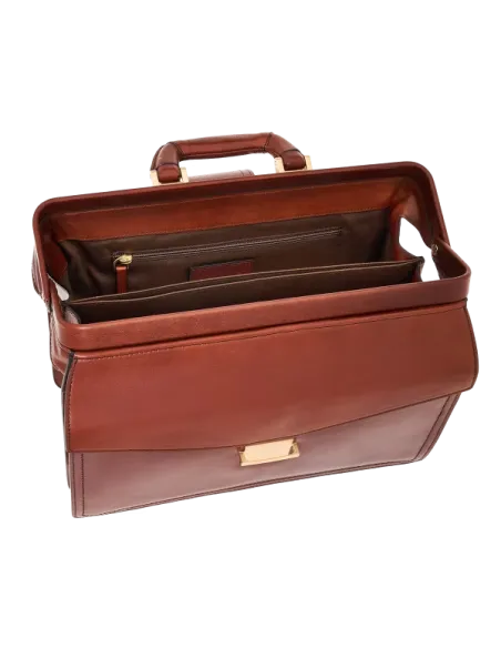 Borsa da dottore The Bridge Dante marrone