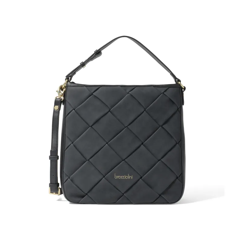 Borsa donna Braccialini Icons nera