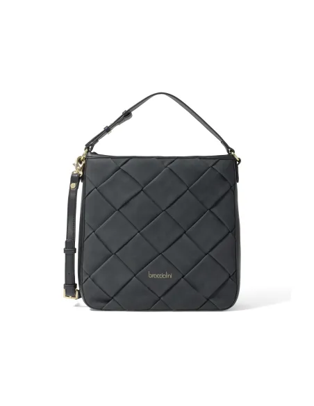 Braccialini Icons nabuk Shoulder bag black